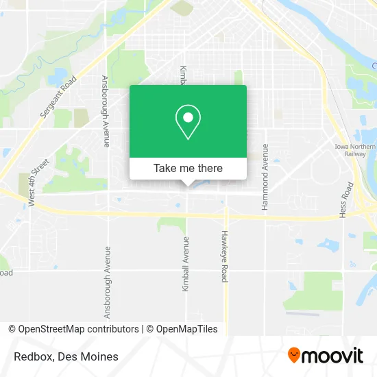 Redbox map