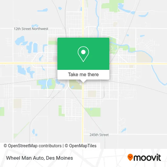 Wheel Man Auto map