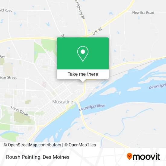 Roush Painting map