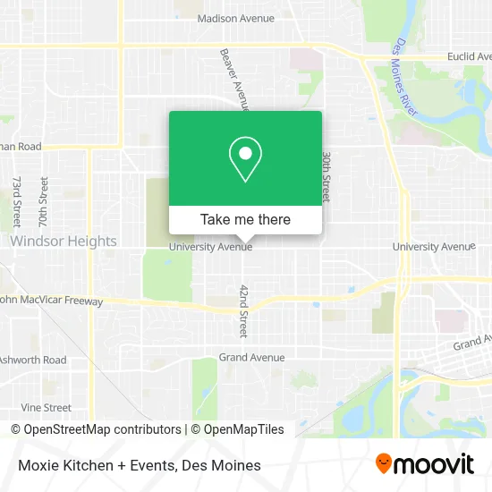 Moxie Kitchen + Events map