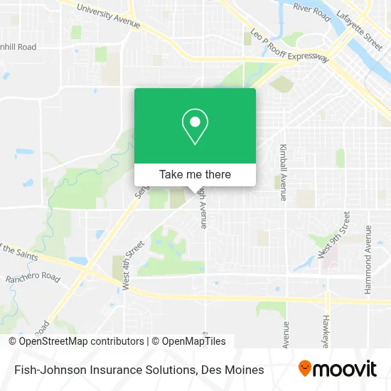 Fish-Johnson Insurance Solutions map