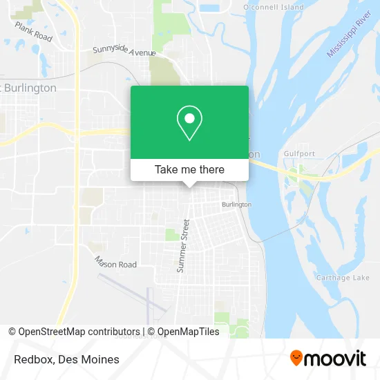 Redbox map