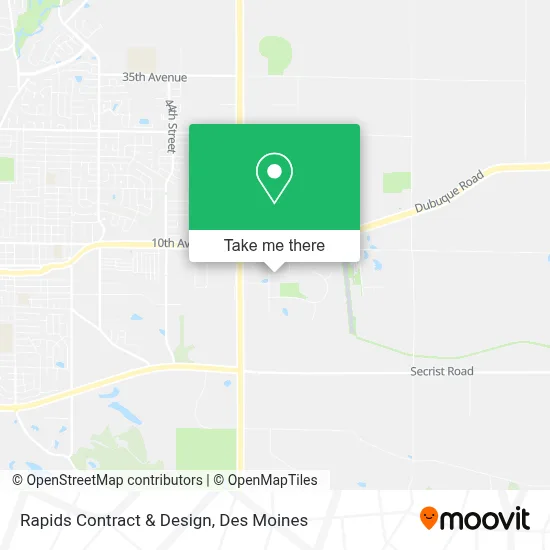 Rapids Contract & Design map