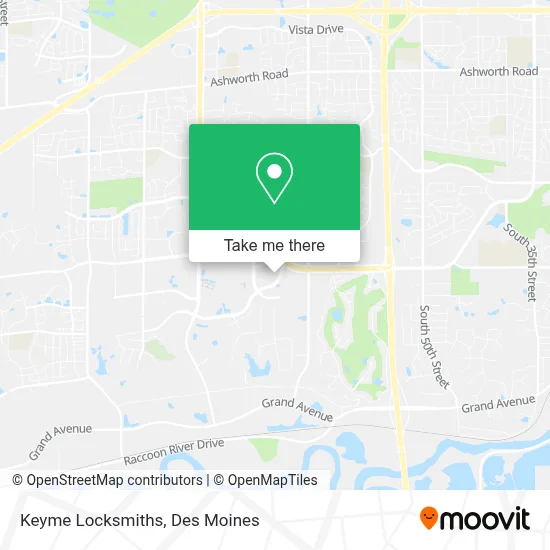 Keyme Locksmiths map