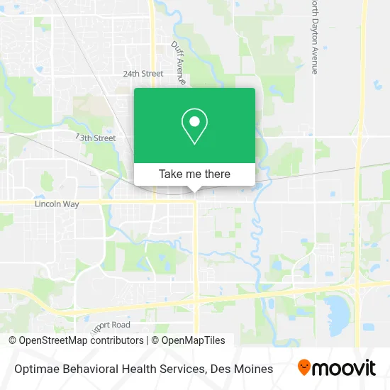 Optimae Behavioral Health Services map