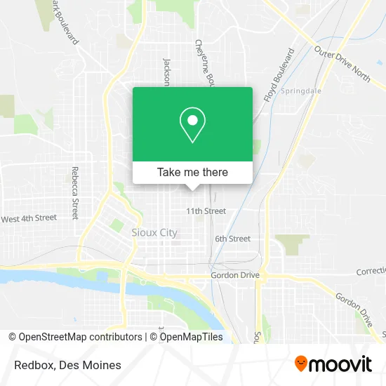 Redbox map