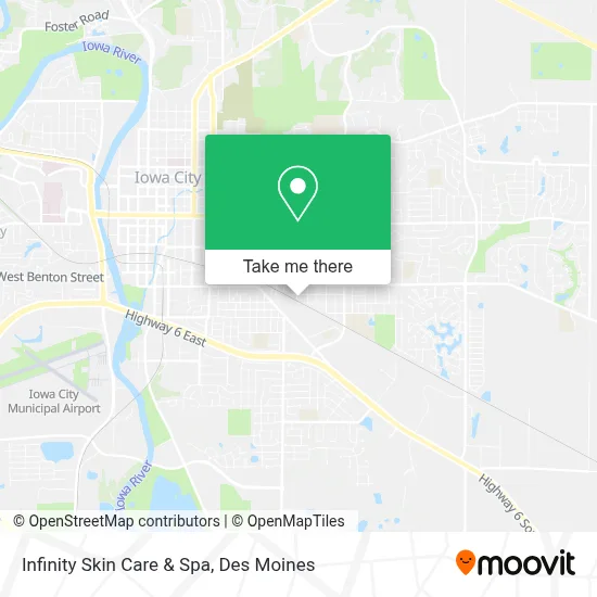 Infinity Skin Care & Spa map