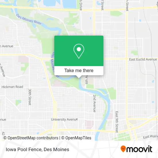 Iowa Pool Fence map