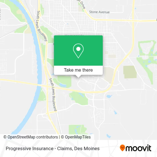 Progressive Insurance - Claims map