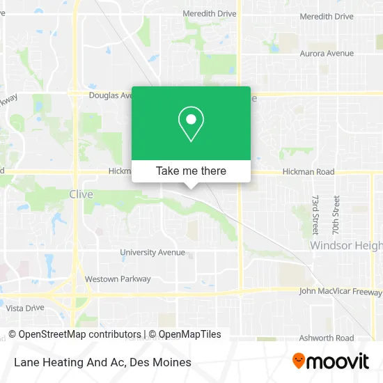 Lane Heating And Ac map
