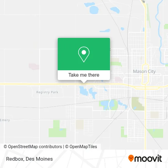 Redbox map