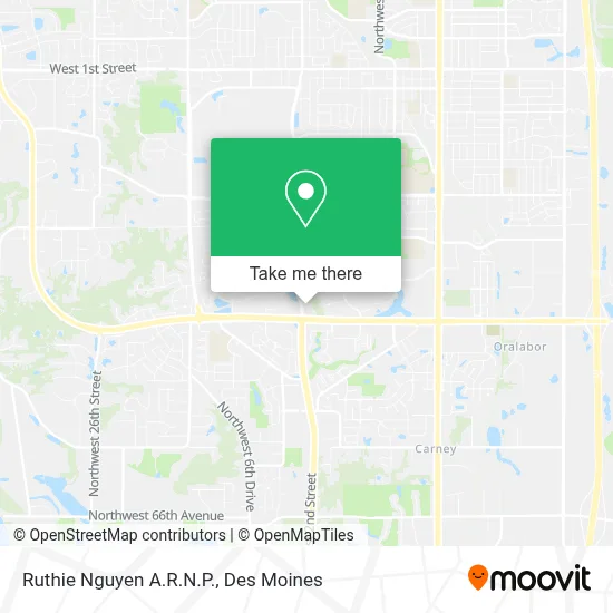 Ruthie Nguyen A.R.N.P. map