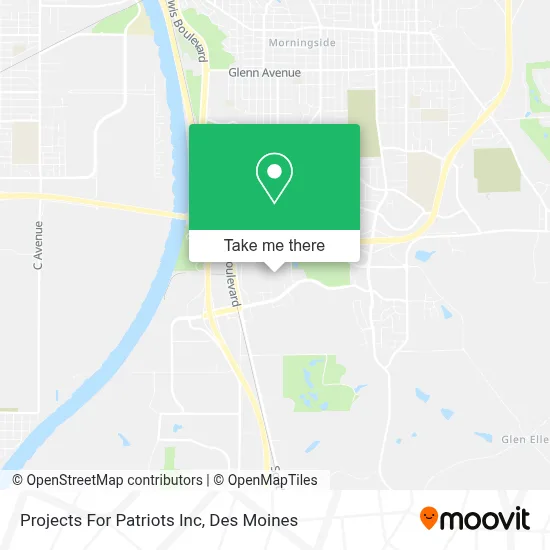 Projects For Patriots Inc map