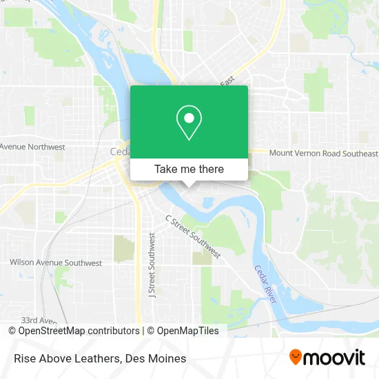 Rise Above Leathers map