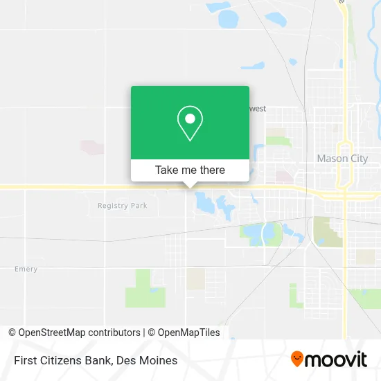 First Citizens Bank map