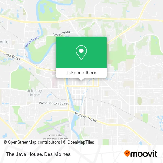 The Java House map
