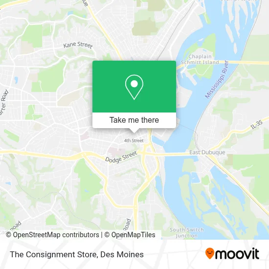 The Consignment Store map
