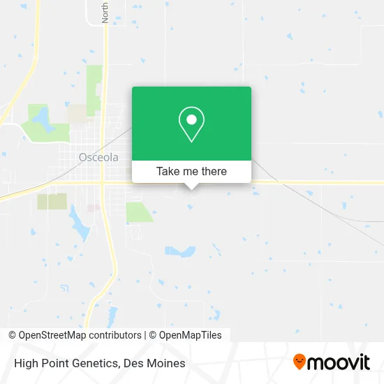 High Point Genetics map