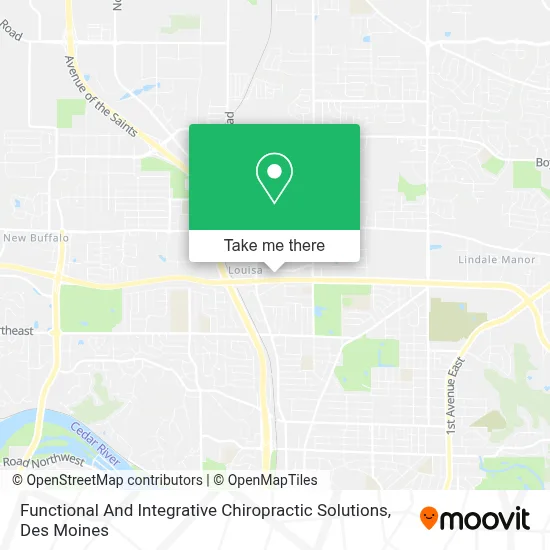 Functional And Integrative Chiropractic Solutions map