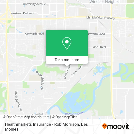 Healthmarkets Insurance - Rob Morrison map