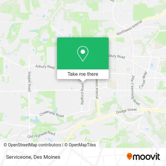 Serviceone map