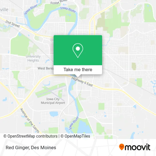Red Ginger map