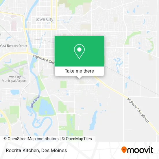Rocrita Kitchen map