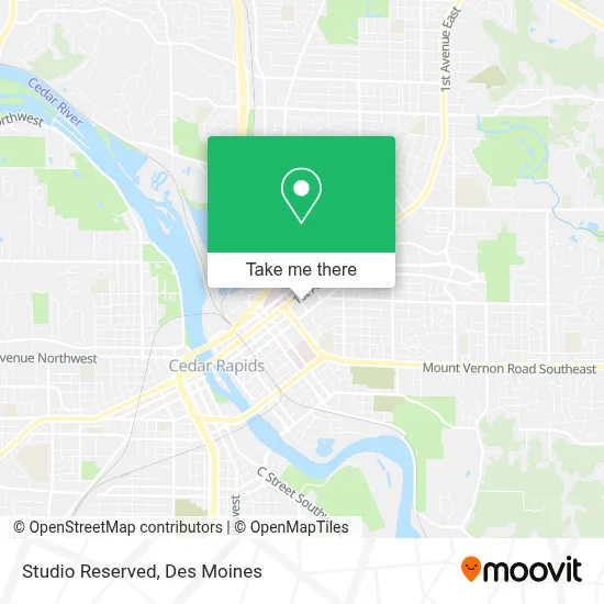 Studio Reserved map