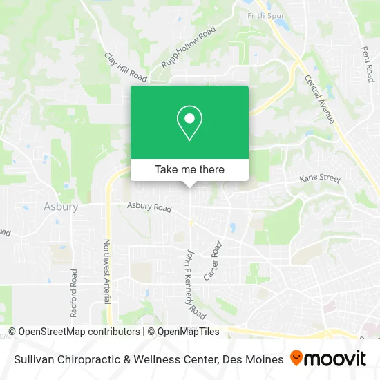 Sullivan Chiropractic & Wellness Center map