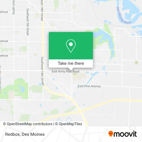 Redbox map