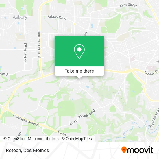 Rotech map