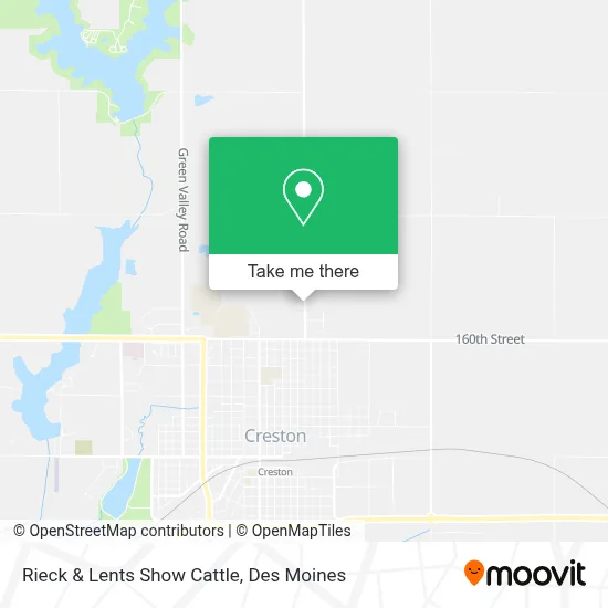 Rieck & Lents Show Cattle map