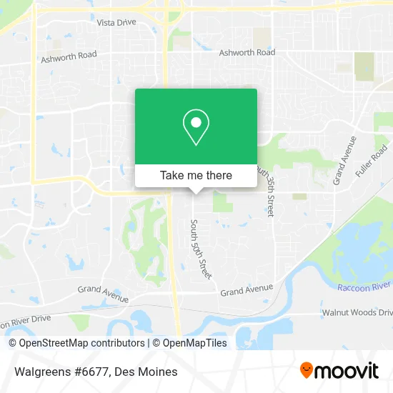 Walgreens #6677 map