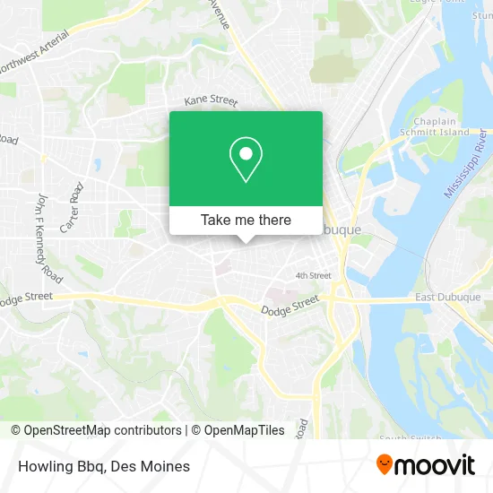 Howling Bbq map