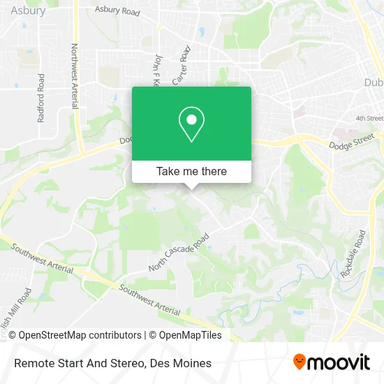Remote Start And Stereo map