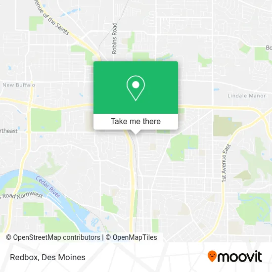 Redbox map