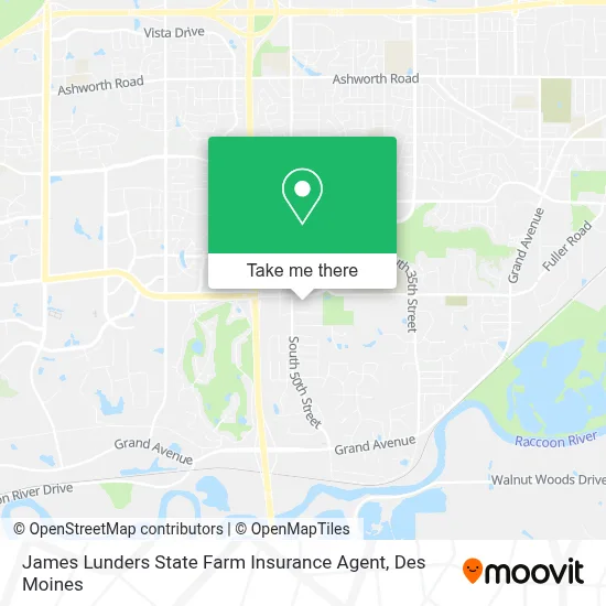 James Lunders State Farm Insurance Agent map