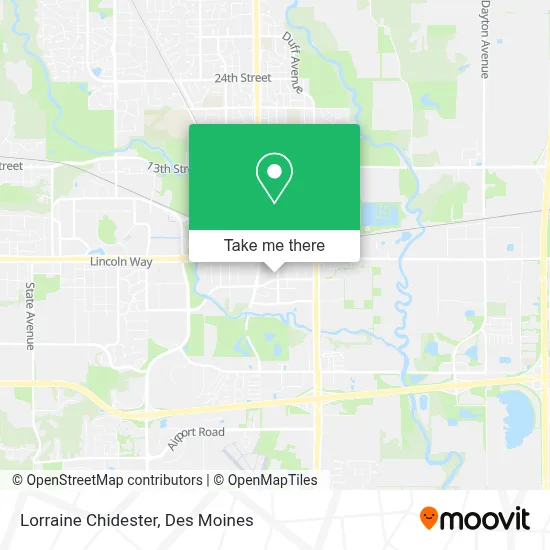 Lorraine Chidester map
