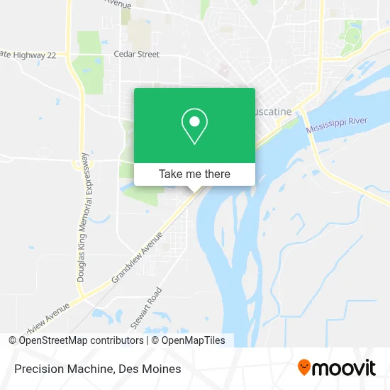 Precision Machine map