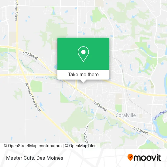 Master Cuts map