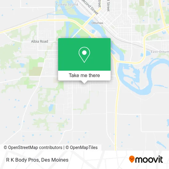 R K Body Pros map