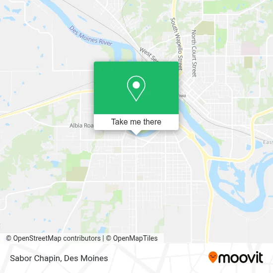 Sabor Chapin map
