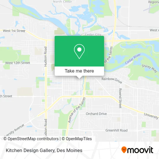 Kitchen Design Gallery map