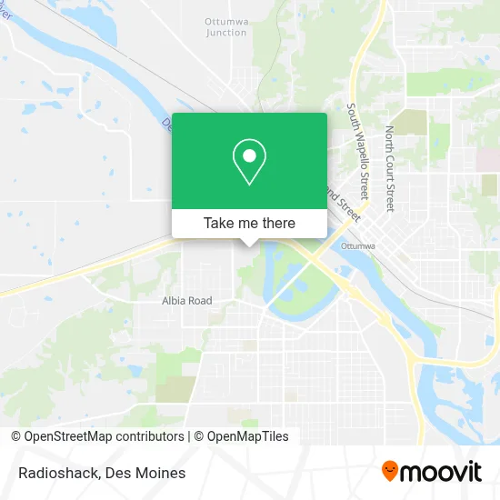 Radioshack map