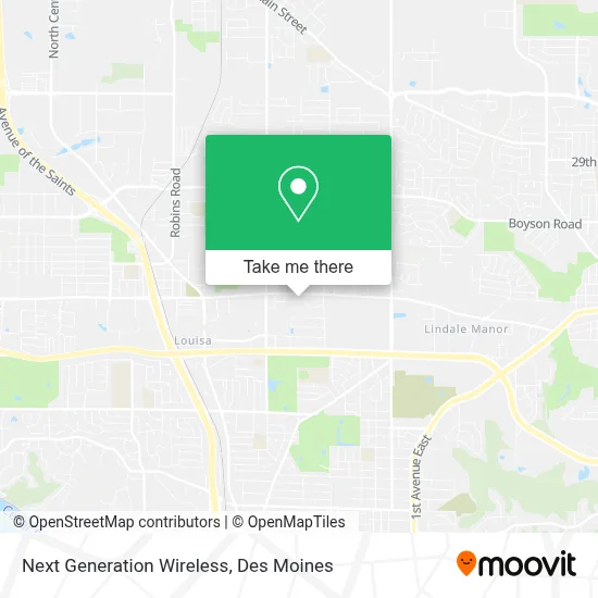 Next Generation Wireless map