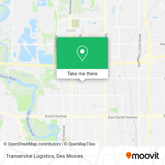 Transervice Logistics map