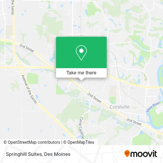 Springhill Suites map
