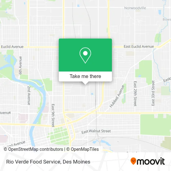 Rio Verde Food Service map