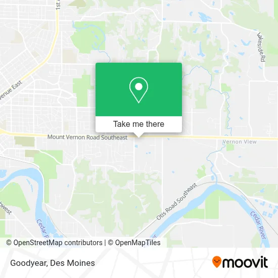 Goodyear map