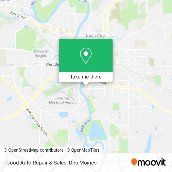 Good Auto Repair & Sales map
